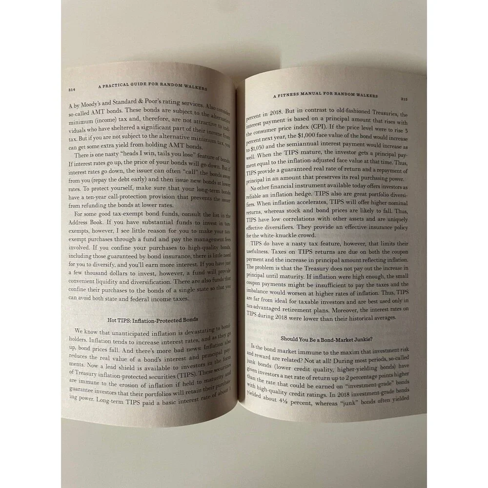 A Random Walk Down Wall Street by Burton G. Malkiel Paperback Book
